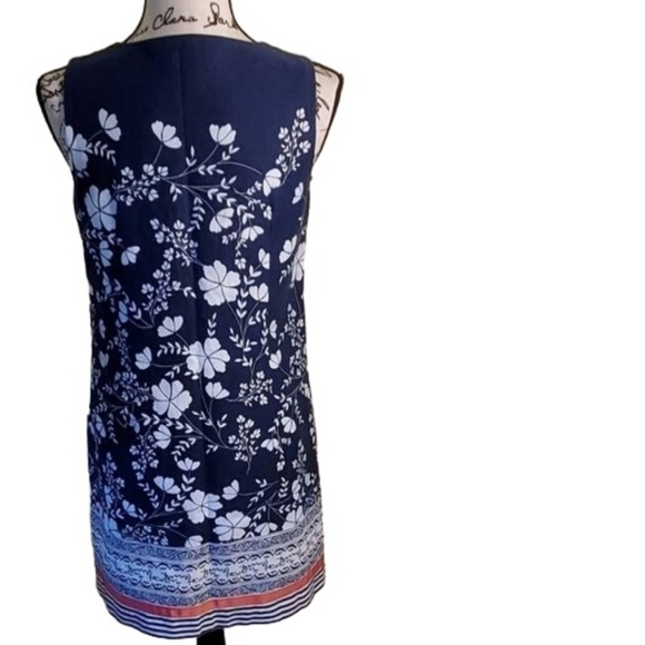 Ann Taylor Loft Floral Shift Dress Size XS - Picture 2 of 9